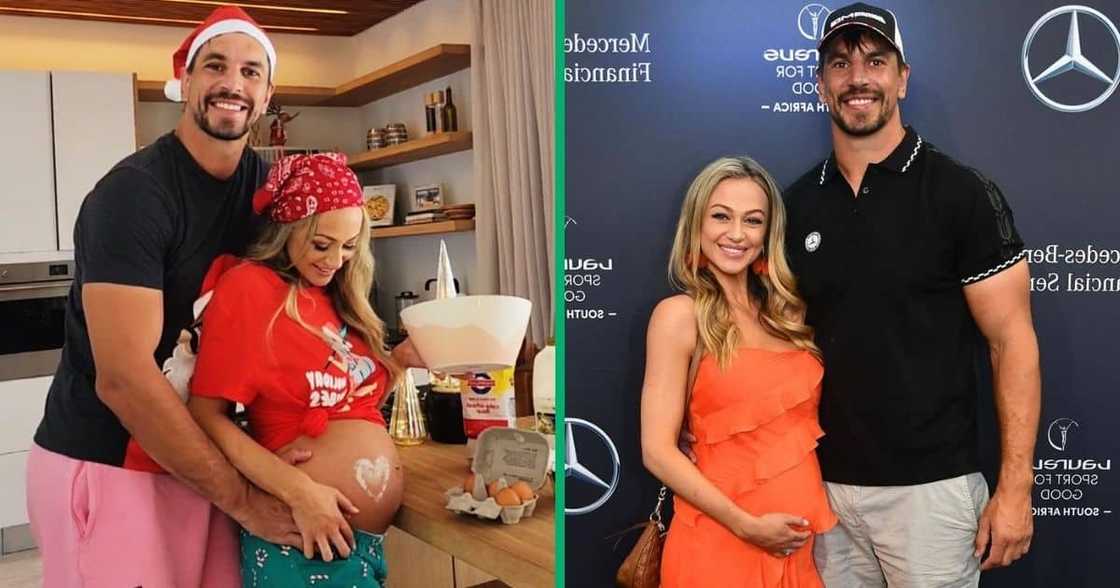 Springboks congratulated Eben and Anlia Etzebeth on their baby's arrival