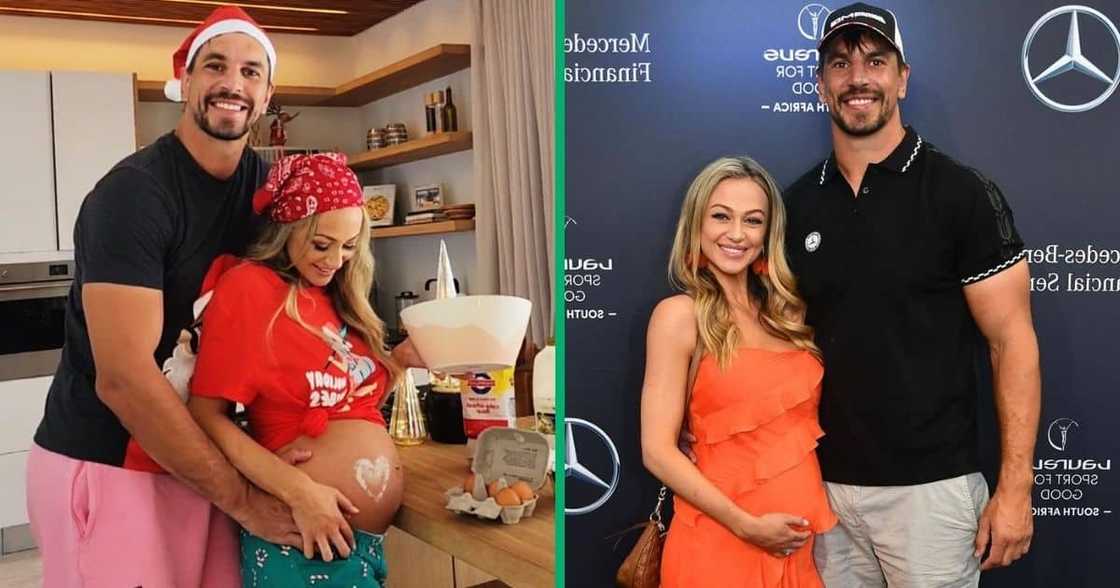 Springboks congratulated Eben and Anlia Etzebeth on their baby's arrival Springboks congratulated Eben and Anlia Etzebeth on their baby's arrival