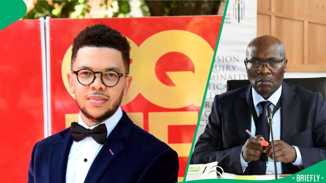 Sizwe Mpofu-Walsh reacts to key Madlanga Commission witness' sudden illness