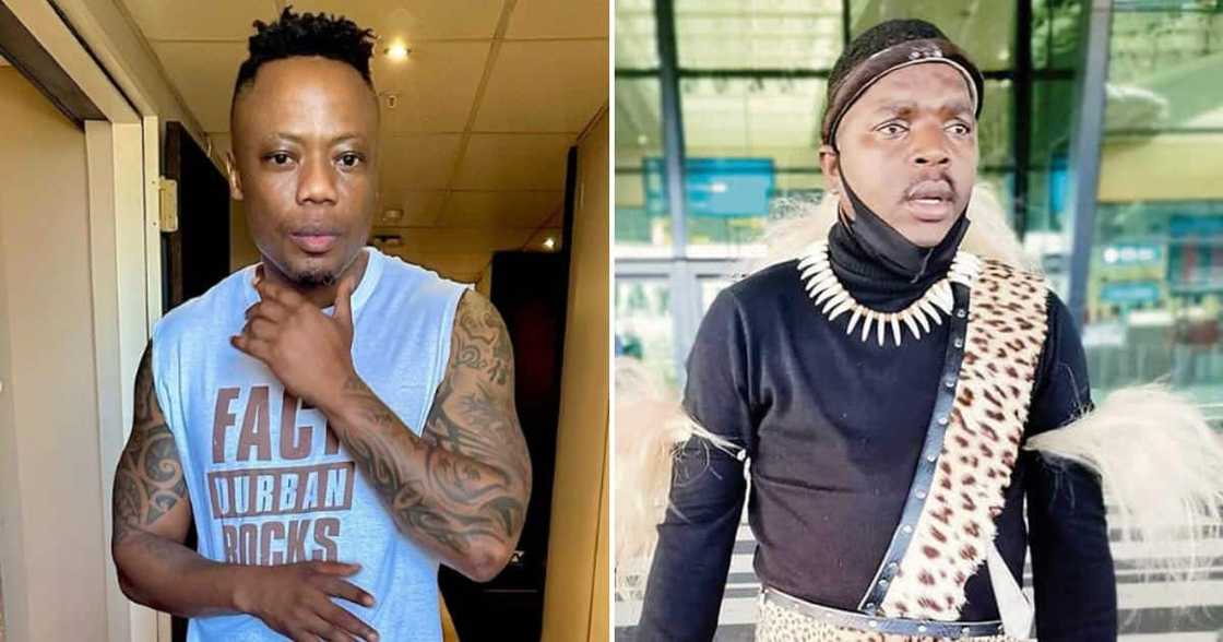 DJ Tira finally got the chance to confront Ngizwe Mchunu. DJ Tira finally got the chance to confront Ngizwe Mchunu.