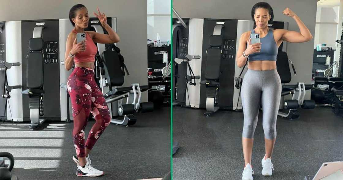 Connie Ferguson's fitness routines