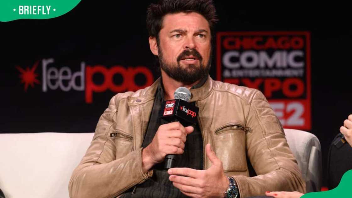 Karl Urban during the C2E2 Chicago Comic & Entertainment Expo at McCormick Place in 2020 Karl Urban during the C2E2 Chicago Comic & Entertainment Expo at McCormick Place in 2020