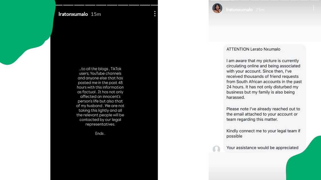 Actress Lerato Nxumalo will take legal action against Musa Khawula Actress Lerato Nxumalo will take legal action against Musa Khawula