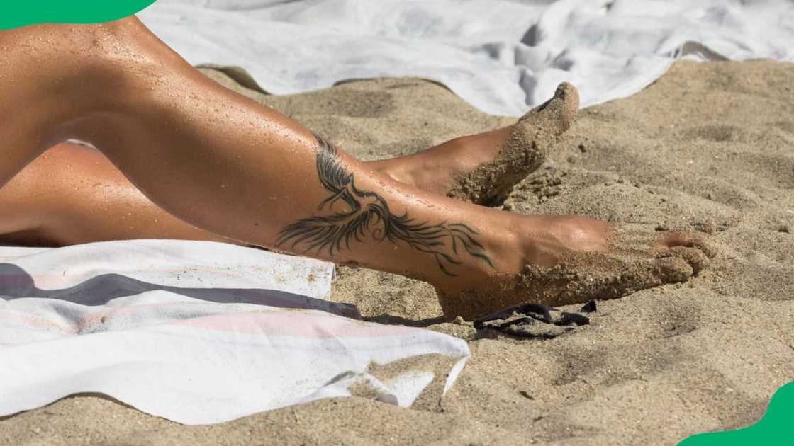 Feminine lower leg tattoos for females Feminine lower leg tattoos for females