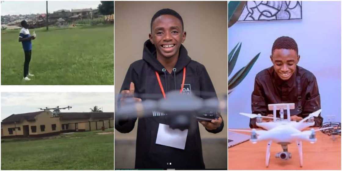 David Opateyibo built Nigeria's first locally made drone