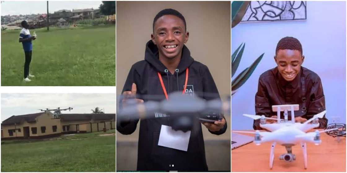 David Opateyibo built Nigeria’s first locally made drone