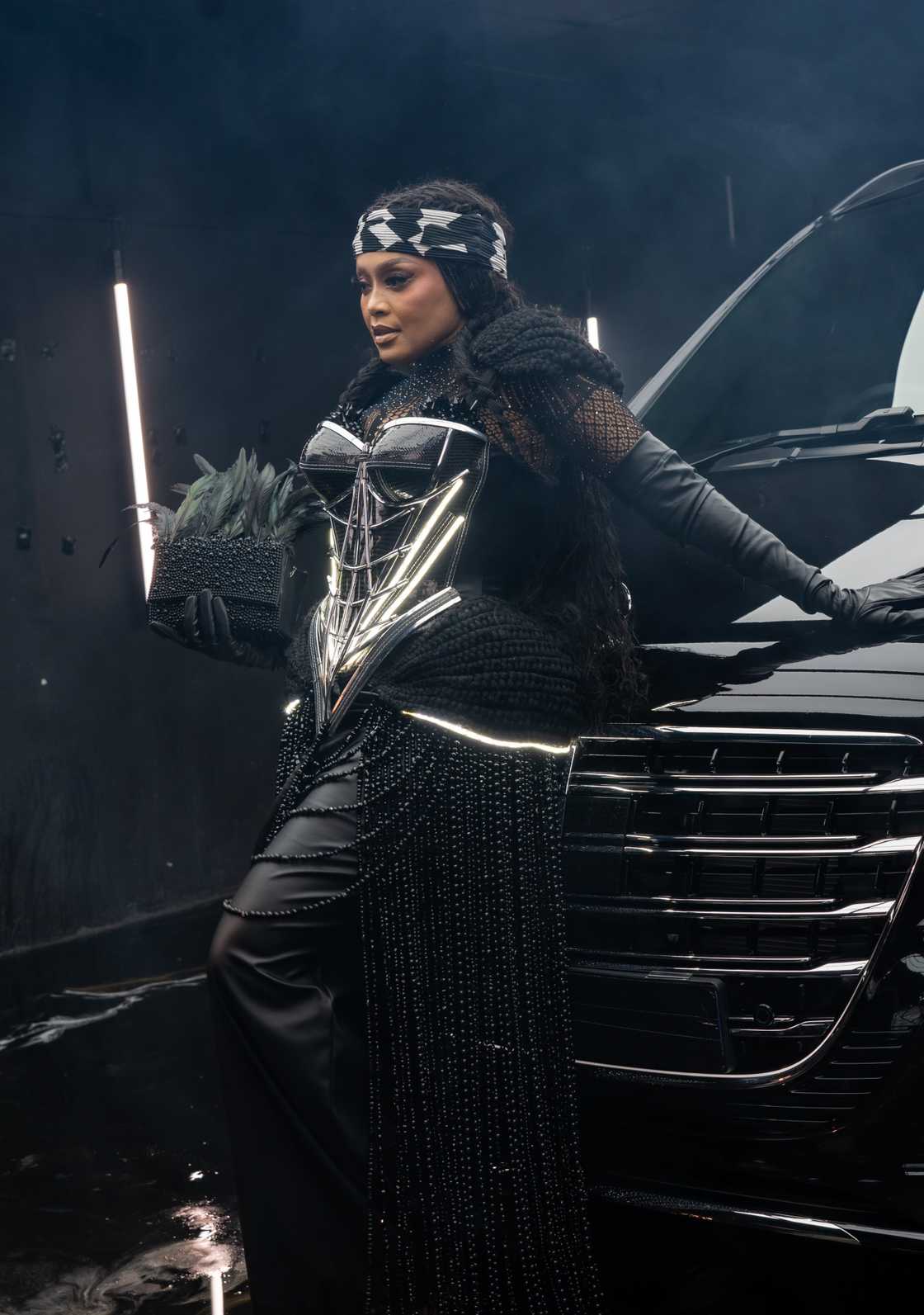 Lerato Kganyago explains the inspiration behind her futuristic 2026 Durban July Outfit Lerato Kganyago explains the inspiration behind her futuristic 2026 Durban July Outfit