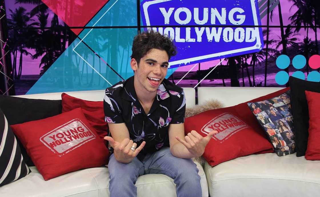 Actor Cameron Boyce at the Young Hollywood Studio Actor Cameron Boyce at the Young Hollywood Studio