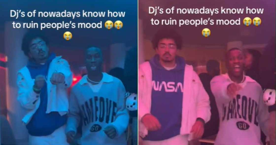 'Mnike' played at club but DJ messes up 'Mnike' played at club but DJ messes up