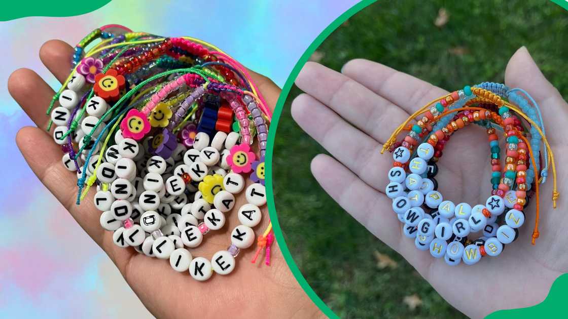 Kandi Kids wear bright, neon, and rainbow-coloured attire Kandi Kids wear bright, neon, and rainbow-coloured attire