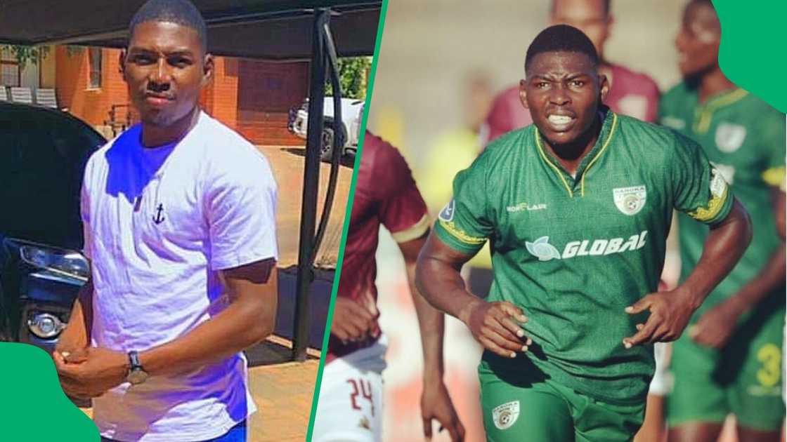 Manuel Kambala reflects on the goal he scored while playing for Baroka FC. Manuel Kambala reflects on the goal he scored while playing for Baroka FC.