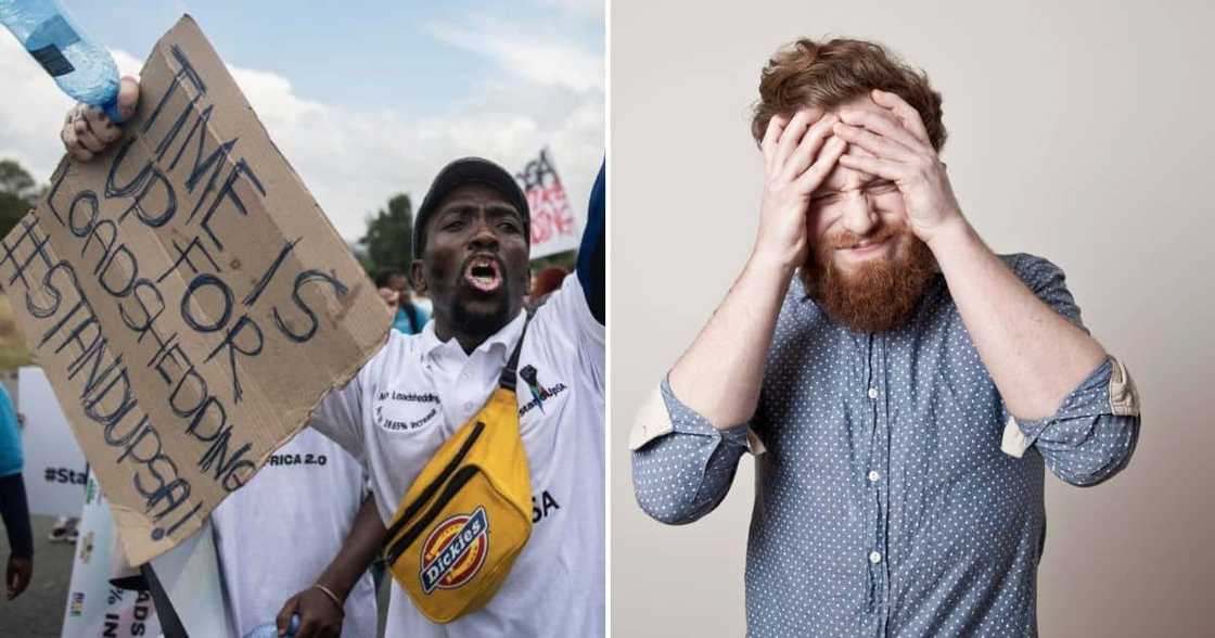 South African are fed up after an enegry expert warned of possible Stage 8 loadshedding in winter South African are fed up after an enegry expert warned of possible Stage 8 loadshedding in winter