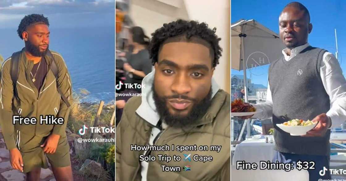 man travels to SA man travels to SA