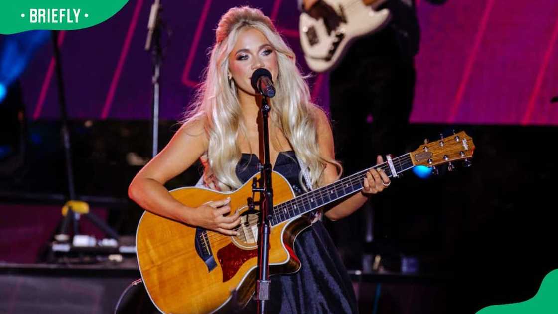 Megan Moroney attending the CMT Music Awards Megan Moroney attending the CMT Music Awards