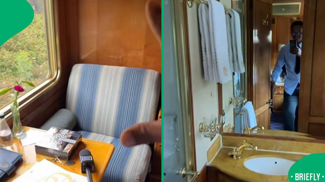 The image on the right captured the man taking a mirror selfie in the bathroom The image on the right captured the man taking a mirror selfie in the bathroom