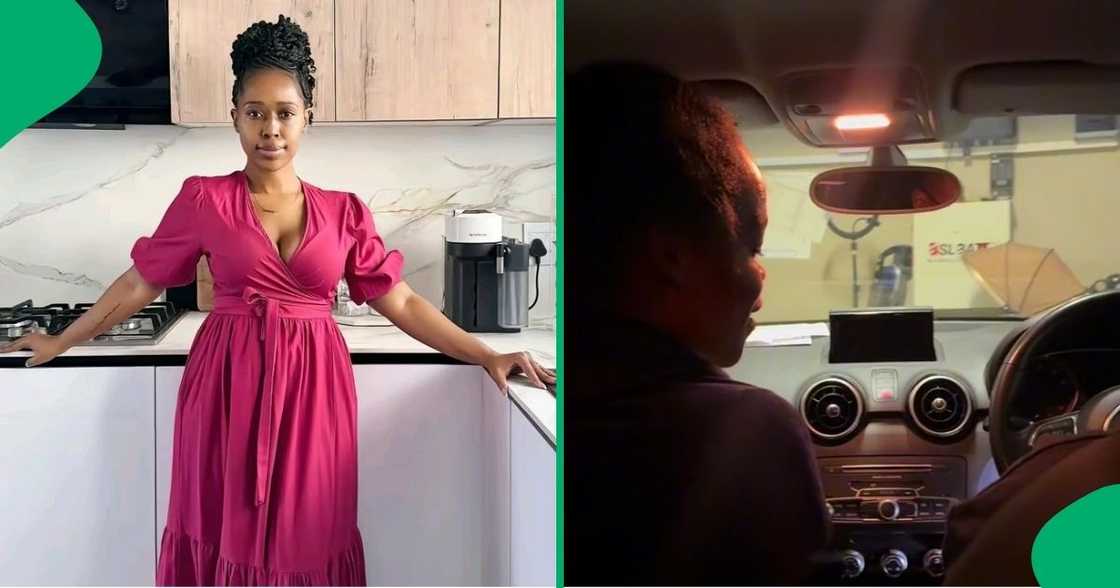 A video of a domestic worker's driving lesson warmed hearts