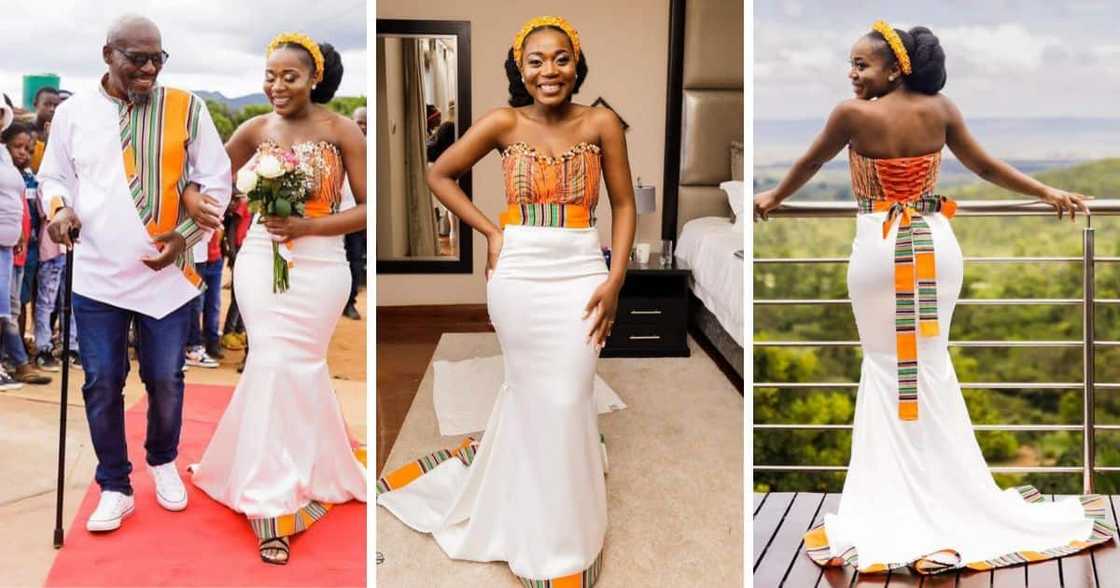 Dress maker shows off impressive Venda gown Dress maker shows off impressive Venda gown