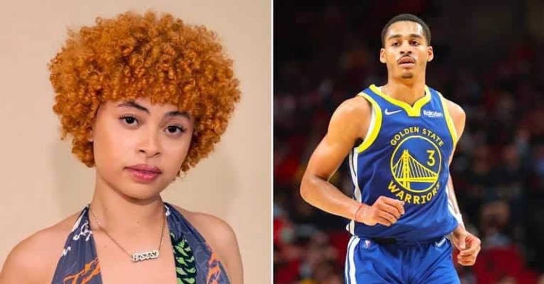 Ice Spice and Jordan Poole Ice Spice and Jordan Poole