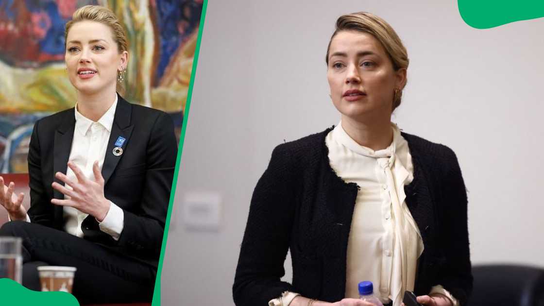 US actress Amber Heard at the Fairfax County Circuit Courthouse US actress Amber Heard at the Fairfax County Circuit Courthouse