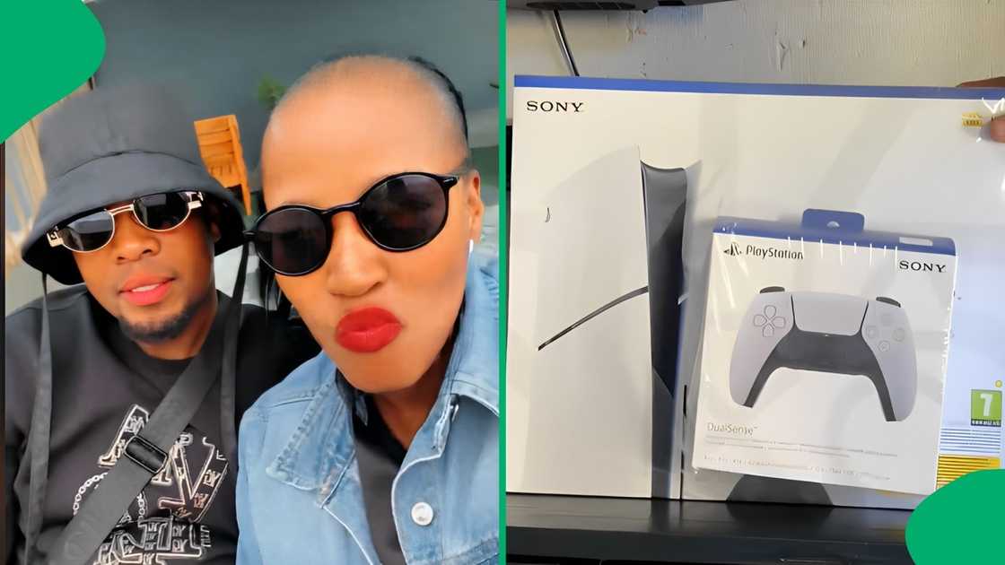 A woman surprises her son with a PlayStation 5. His reaction is priceless.