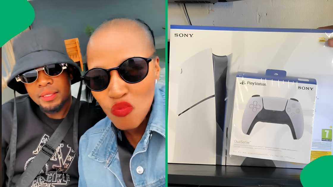 A woman surprises her son with a PlayStation 5. His reaction is priceless. A woman surprises her son with a PlayStation 5. His reaction is priceless.