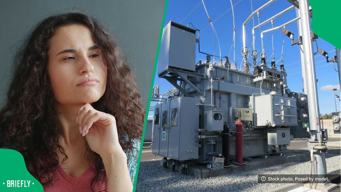 A woman wondered about her R6 000 electricity bill. A woman wondered about her R6 000 electricity bill.