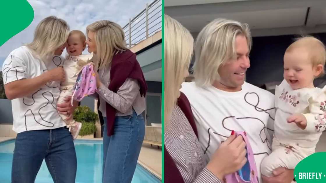 Faf de Klerk and his wife, Miné van Niekerk, announced their second pregnancy. Faf de Klerk and his wife, Miné van Niekerk, announced their second pregnancy.