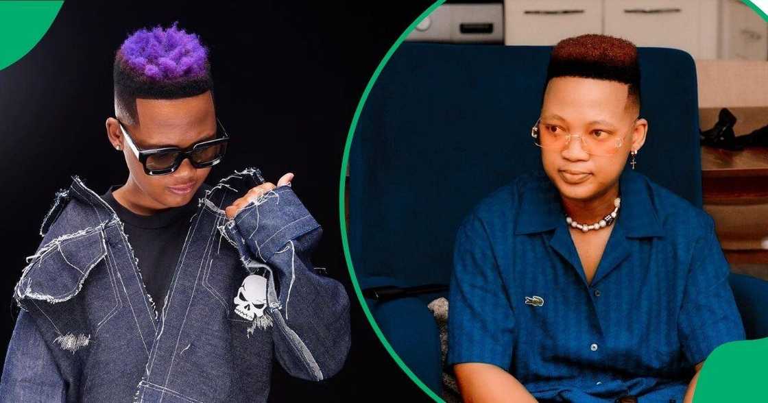 A fan cried after meeting Eemoh A fan cried after meeting Eemoh