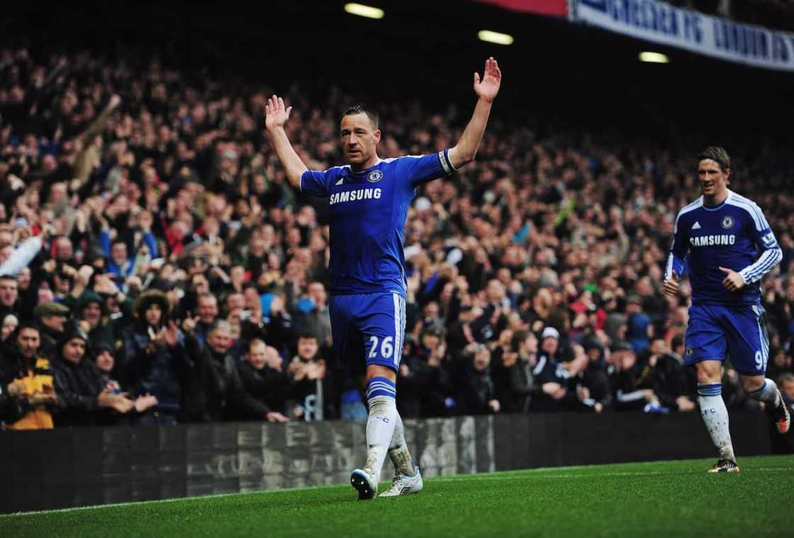 John Terry in action for Chelsea.