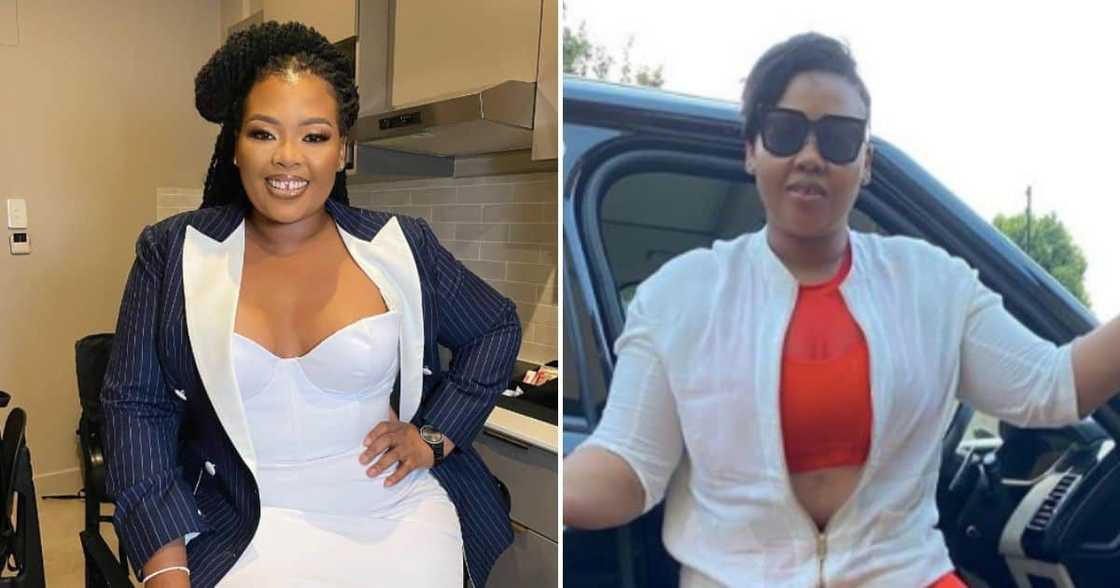 Anele Mdoda rocks short hair