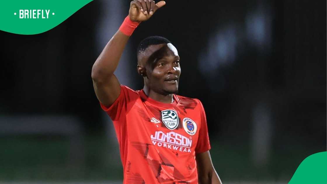 Christian Saile impresses on his debut for SuperSport United after joining the club from Kaizer Chiefs. Christian Saile impresses on his debut for SuperSport United after joining the club from Kaizer Chiefs.