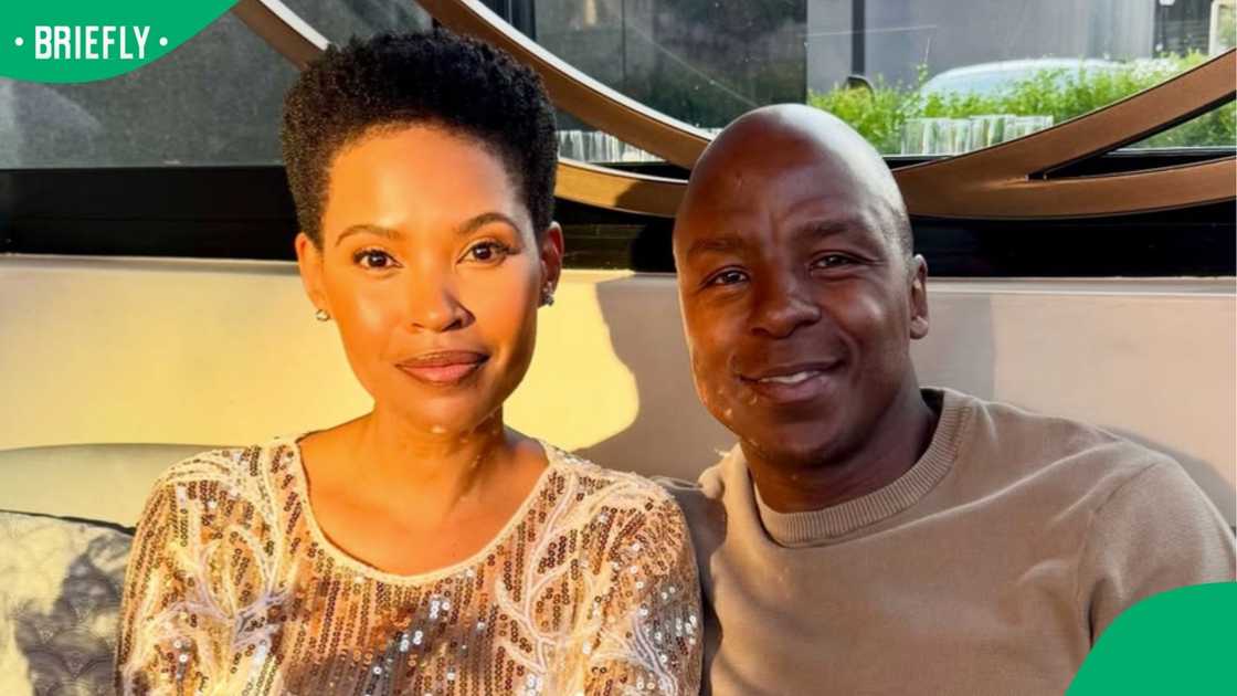 Gail and Kabelo Mabalane joined forces