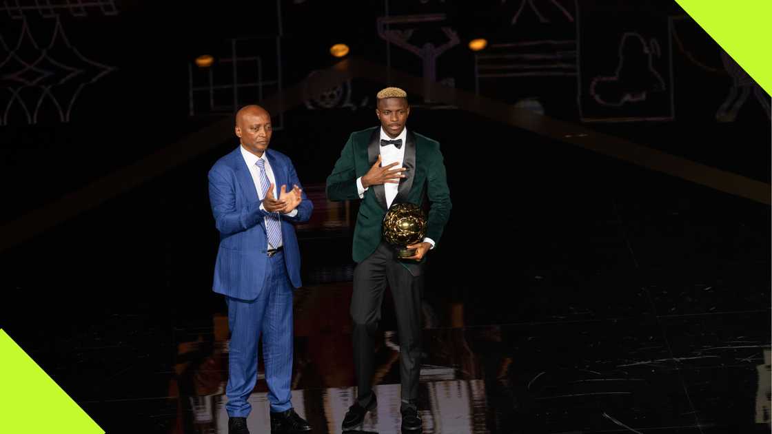 Victor Osimhen wins the CAF POTY award