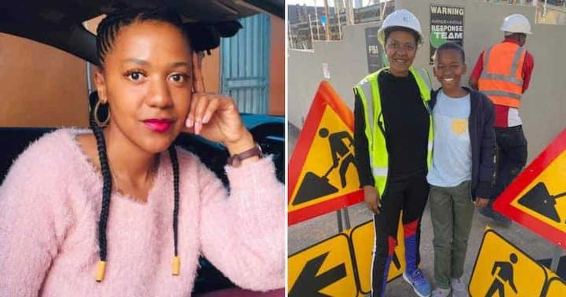 A single mother from Cape Town has her own company in the construction field A single mother from Cape Town has her own company in the construction field