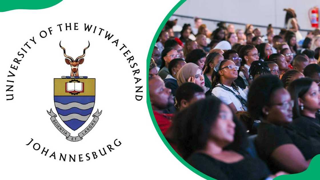 Students sitting at the Wits auditorium. Students sitting at the Wits auditorium.