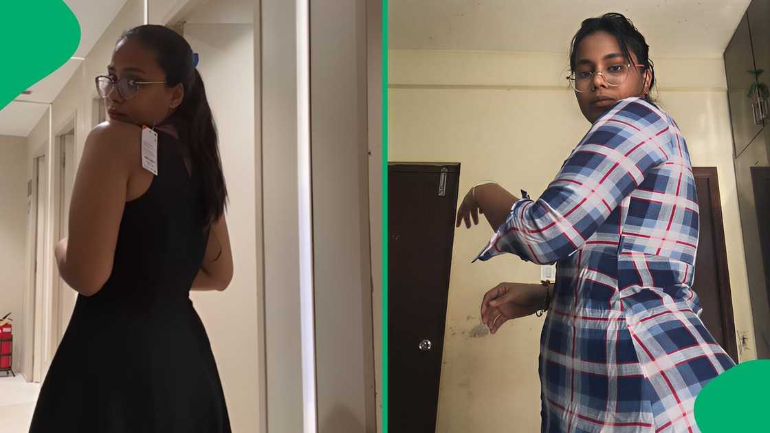 The woman moved from 103kg to a fit 76kg, leaving social media users eager to learn more about her dietary secrets