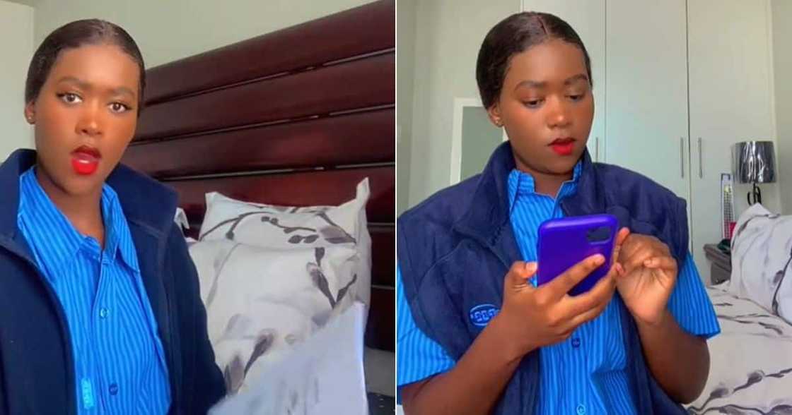 TikTok video of PEP worker reacting to getting assignments TikTok video of PEP worker reacting to getting assignments