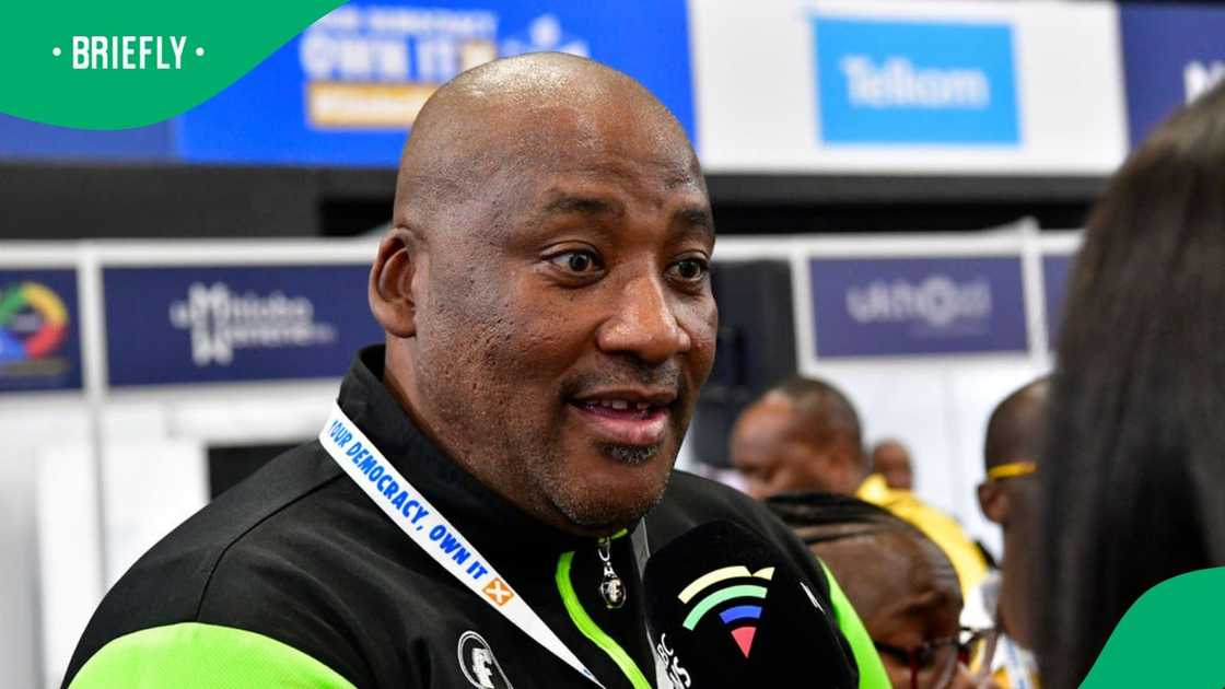 Sports, Arts and Culture Minister Gayton McKenzie lost weight and celebrated Sports, Arts and Culture Minister Gayton McKenzie lost weight and celebrated