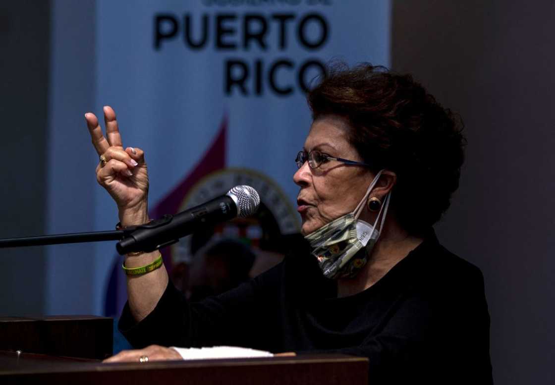 Antonia Coello de Novello in Vieques, Puerto Rico, on 10 March 2021.