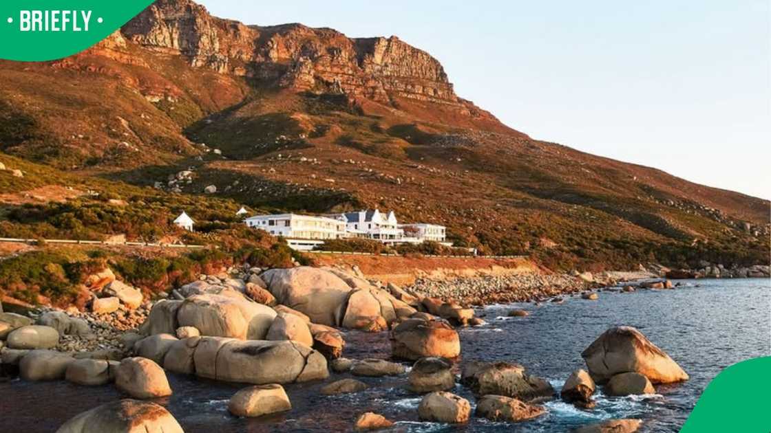 A view of the 12 Apostles Hotel and Spa. A view of the 12 Apostles Hotel and Spa.