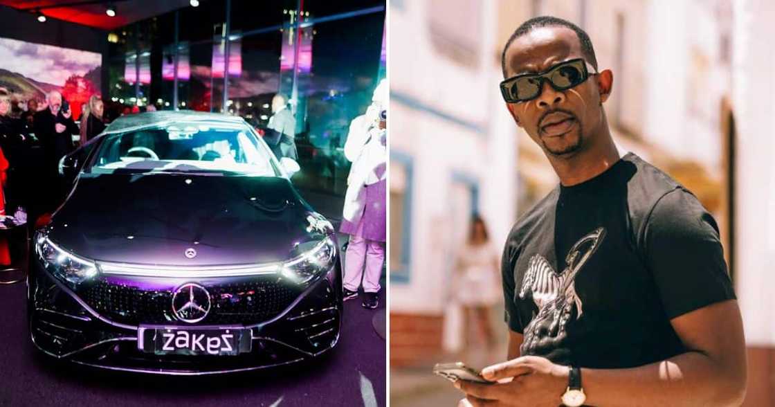 Zakes Bantwini gets a new Mercedes-Benz