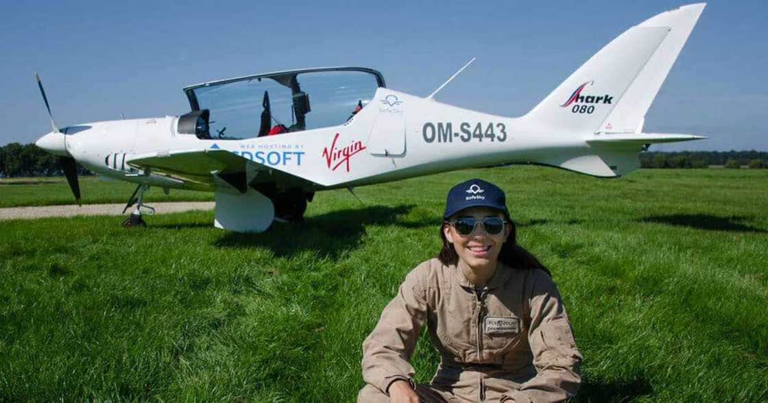 Zara Rutherford is flying solo around the world. Zara Rutherford is flying solo around the world.