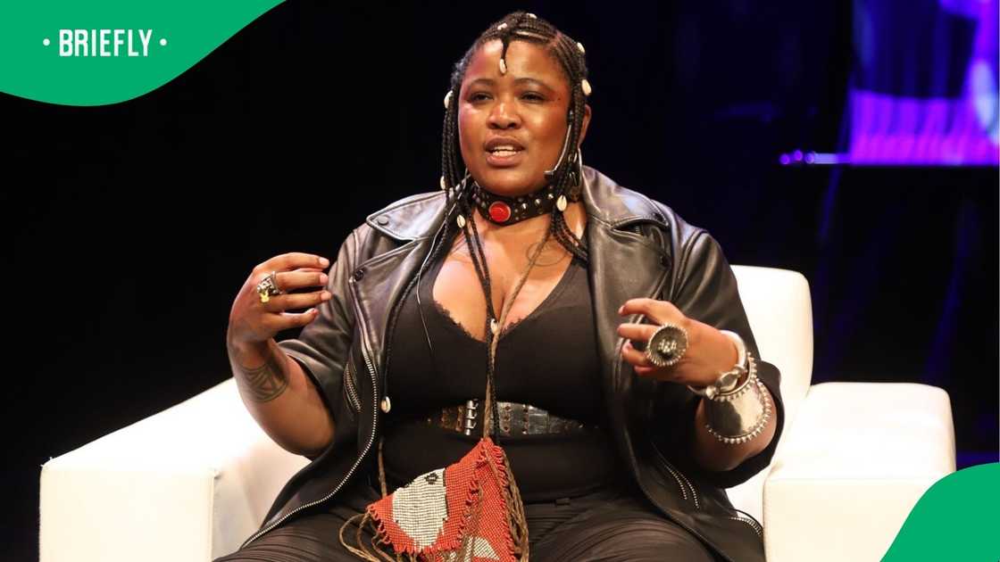 Thandiswa Mazwai had to cancel her tour to the United States.