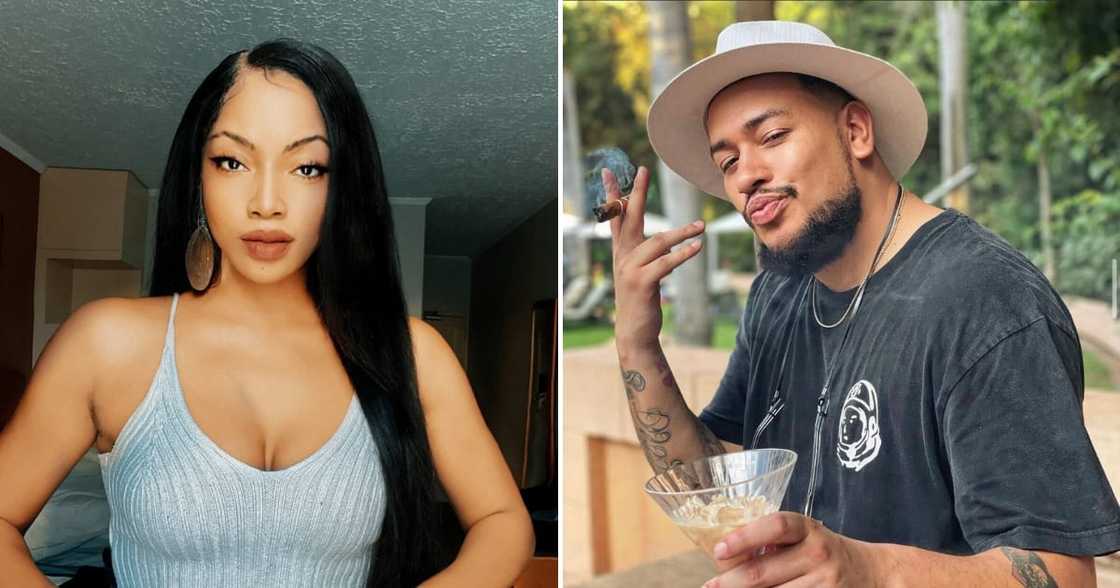 Rappers Rouge and AKA Rappers Rouge and AKA