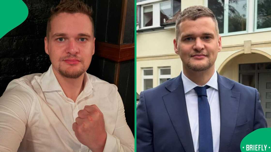 A man went viral. A man went viral.