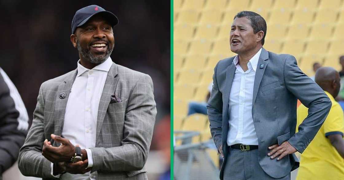 Lucas Radebe cast doubt on Kaizer Chief's interim coach Cavin Johnson Lucas Radebe cast doubt on Kaizer Chief's interim coach Cavin Johnson