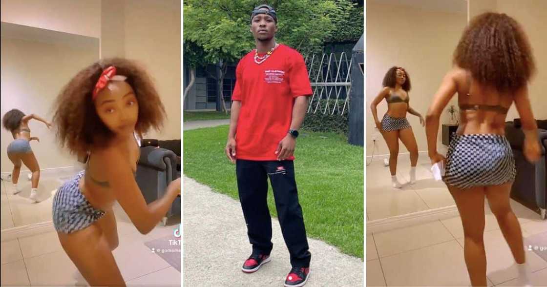 Zamani Mbatha's side chick Gomo Maloka causes a stir Zamani Mbatha's side chick Gomo Maloka causes a stir