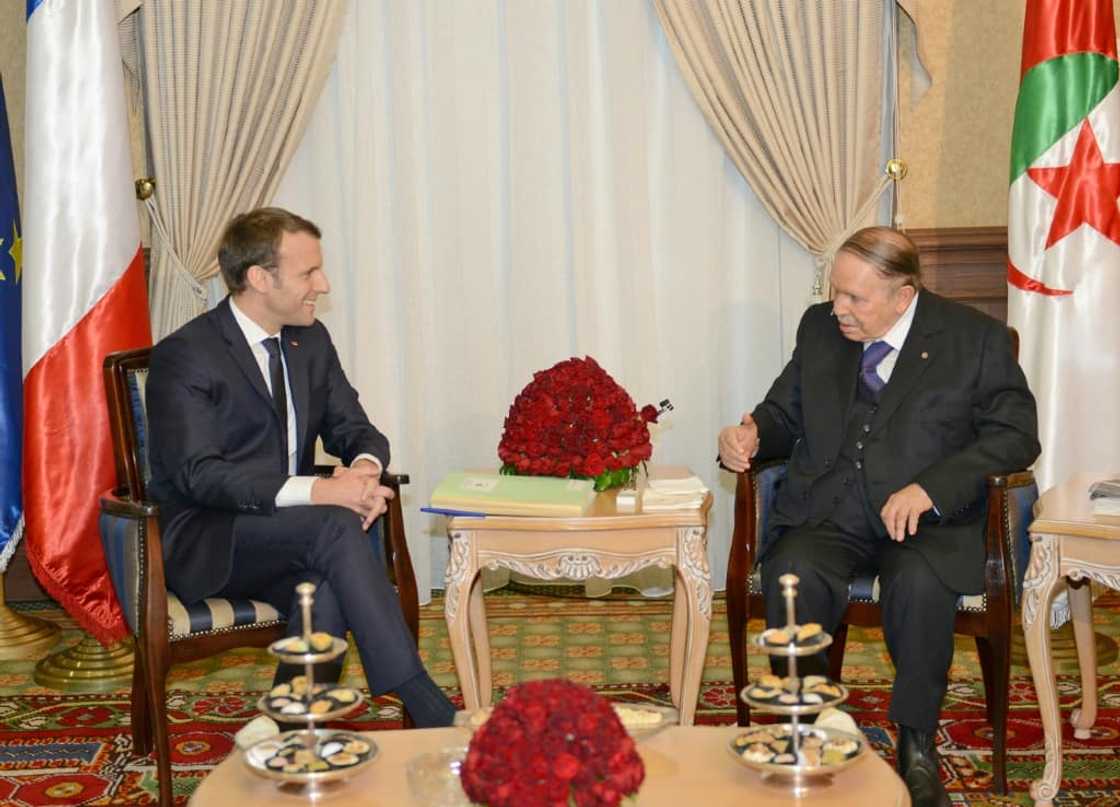 Macron last visited Algeria in 2017, when Abdelaziz Bouteflika was president Macron last visited Algeria in 2017, when Abdelaziz Bouteflika was president