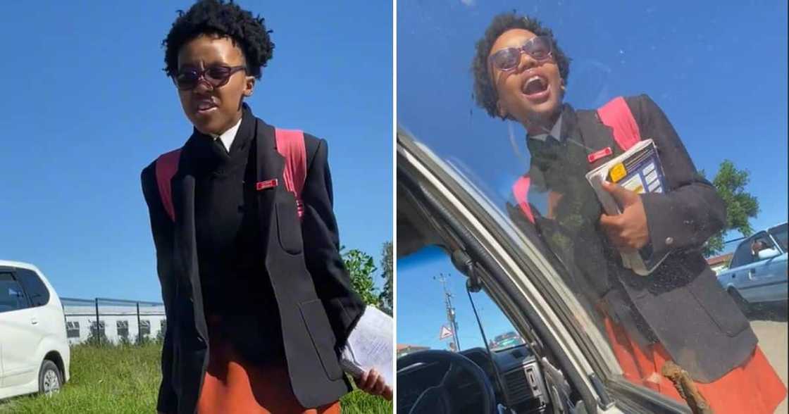 Girl's embarrassed reaction by parent's picking her up Girl's embarrassed reaction by parent's picking her up