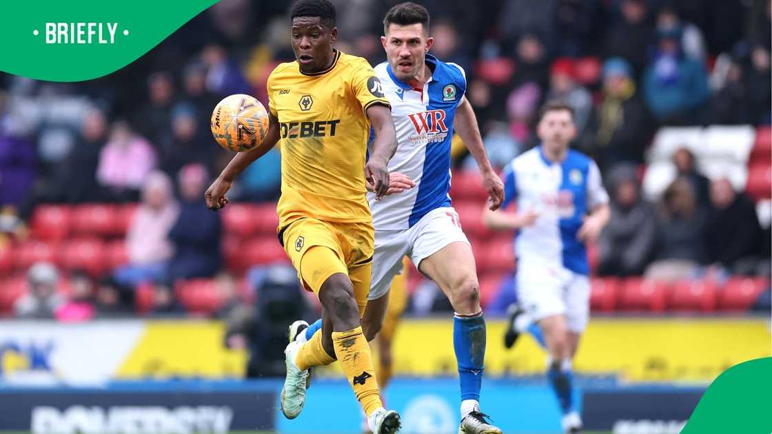 Marshall Munetsi was a second half substitute for Wolves against Blackburn Rovers. Marshall Munetsi was a second half substitute for Wolves against Blackburn Rovers.